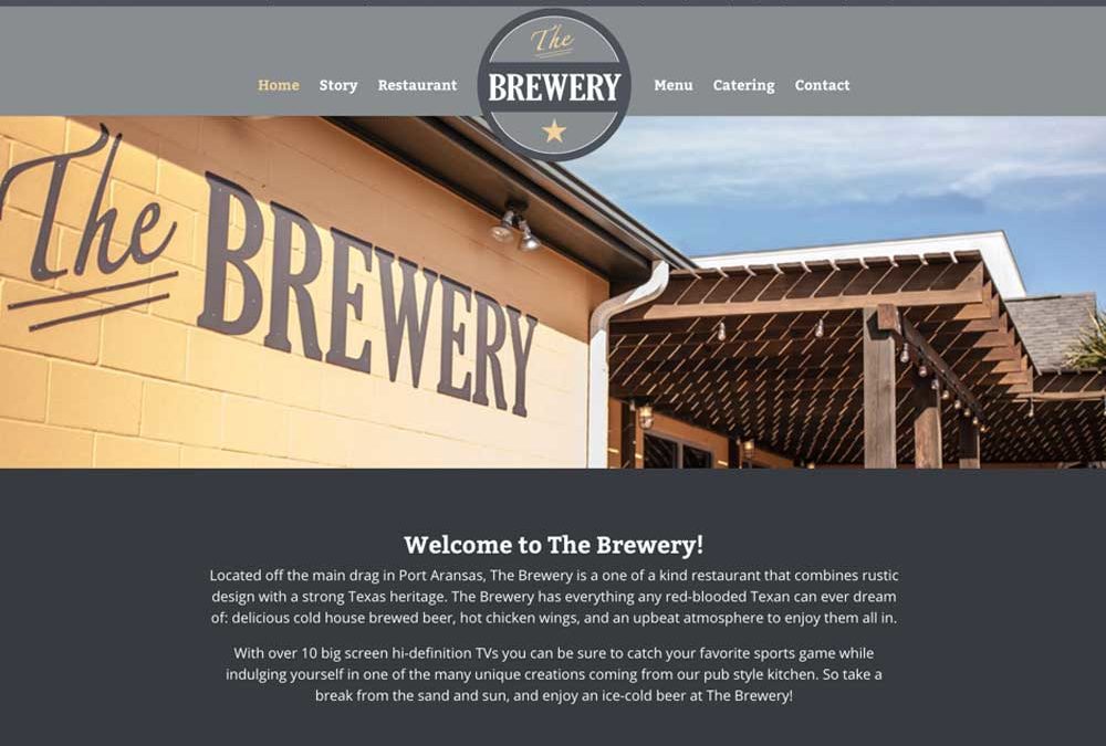 Port Aransas Brewery – Website Creation
