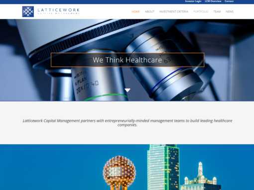 Latticework Capital Private Equity Firm Website Design