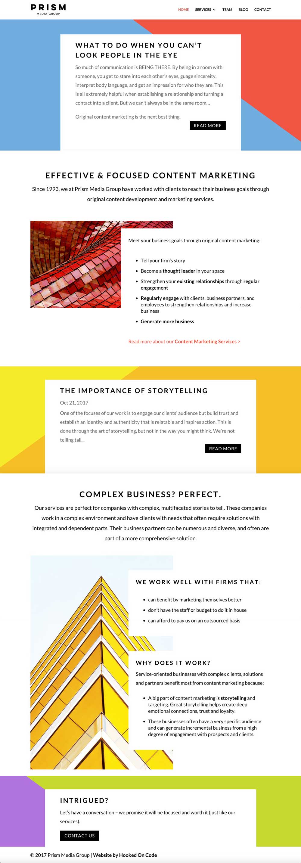 CSL Dallas Home Page After website redesign