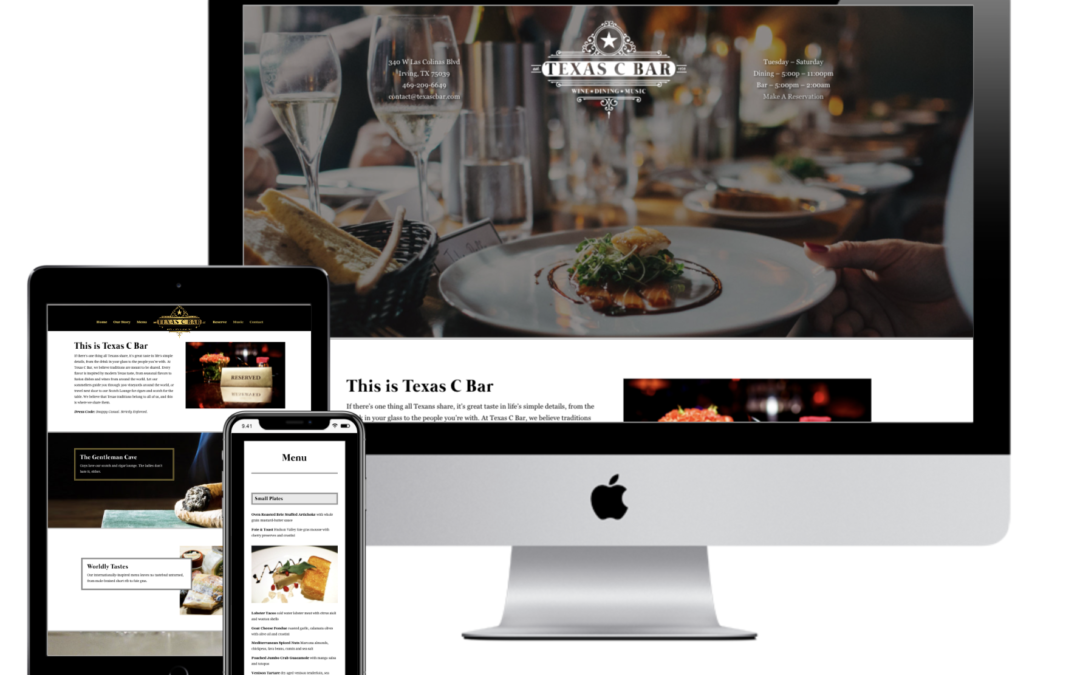 Texas C Bar – Website Creation