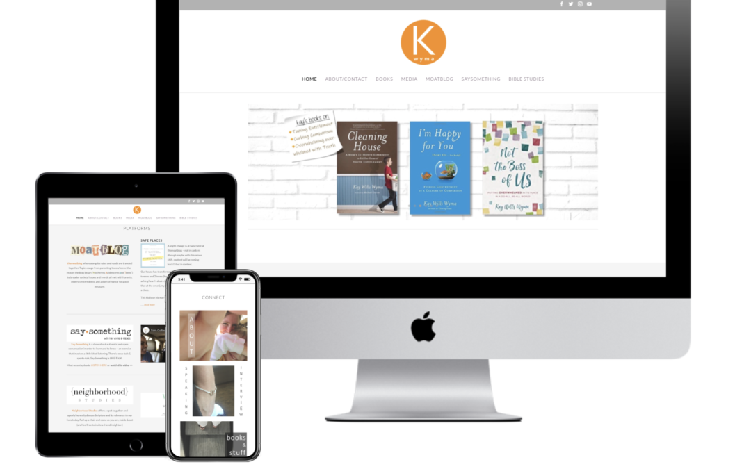 Kay Wyma | Website Redesign