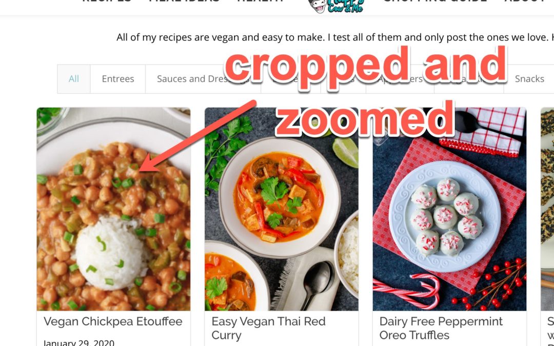 How to change the size of blog image in the Divi blog module