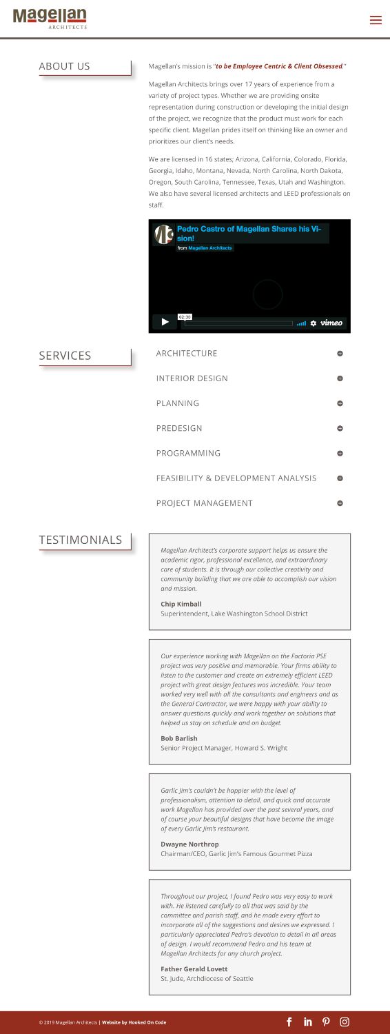 Magellan Architects - About Us