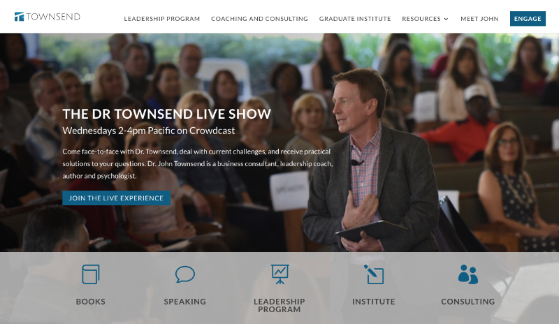 Dr Townsend | Website Redesign