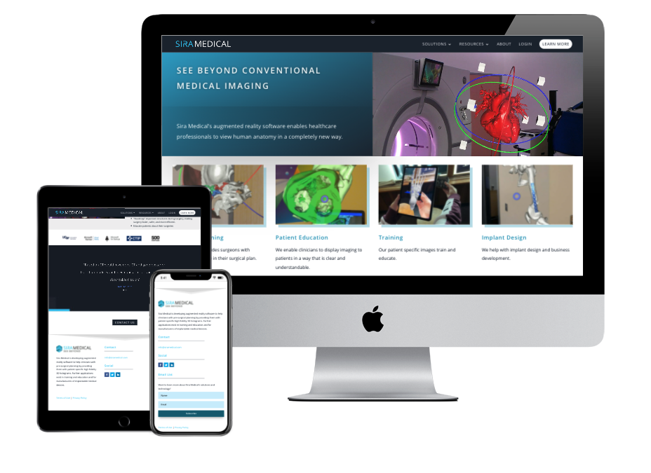 Sira Medical | Website Redesign