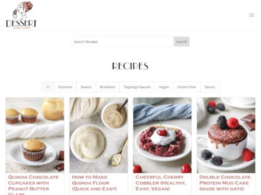 Dessert Done Light | Website Redesign