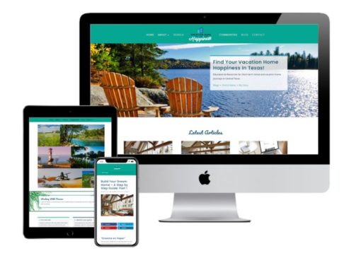 Vacation Home Happiness | Website Creation