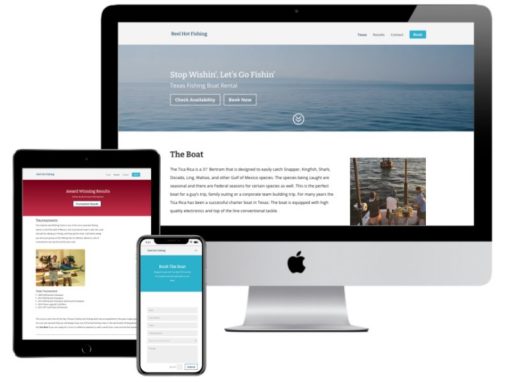 Hot Reel Fishing | Website Creation