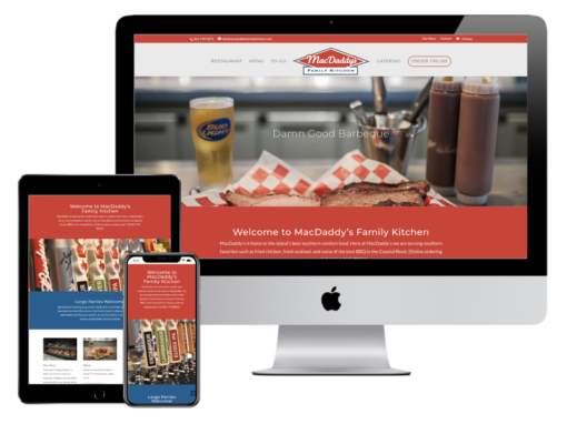 MacDaddy’s Family Kitchen – Website Creation