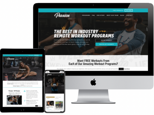 Paragon Training Methods | Website Redesign
